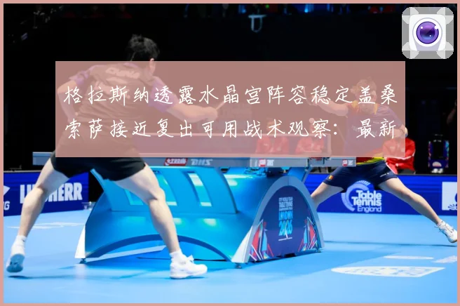 格拉斯纳透露水晶宫阵容稳定盖桑索萨接近复出可用战术观察：最新赛事动态与深度分析